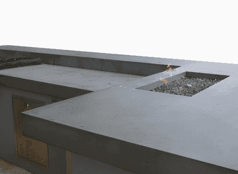 Concrete Outdoor Kitchen