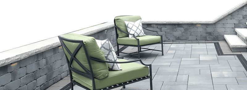 Patio installation