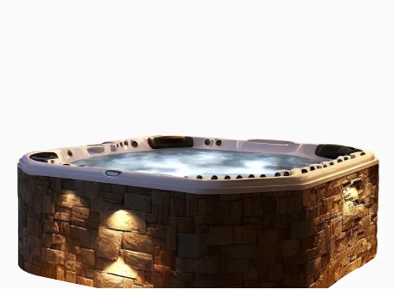 Illuminated Hot Tub Design