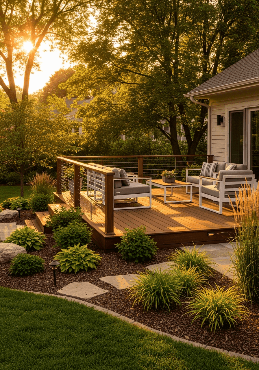 Hardwood Deck